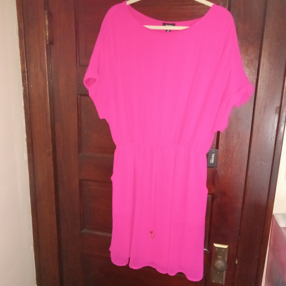 Pink boat dress